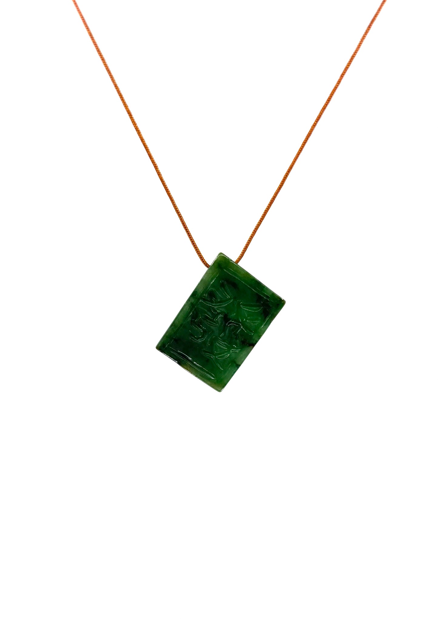 Mahjong 發(Wealth) cord necklace