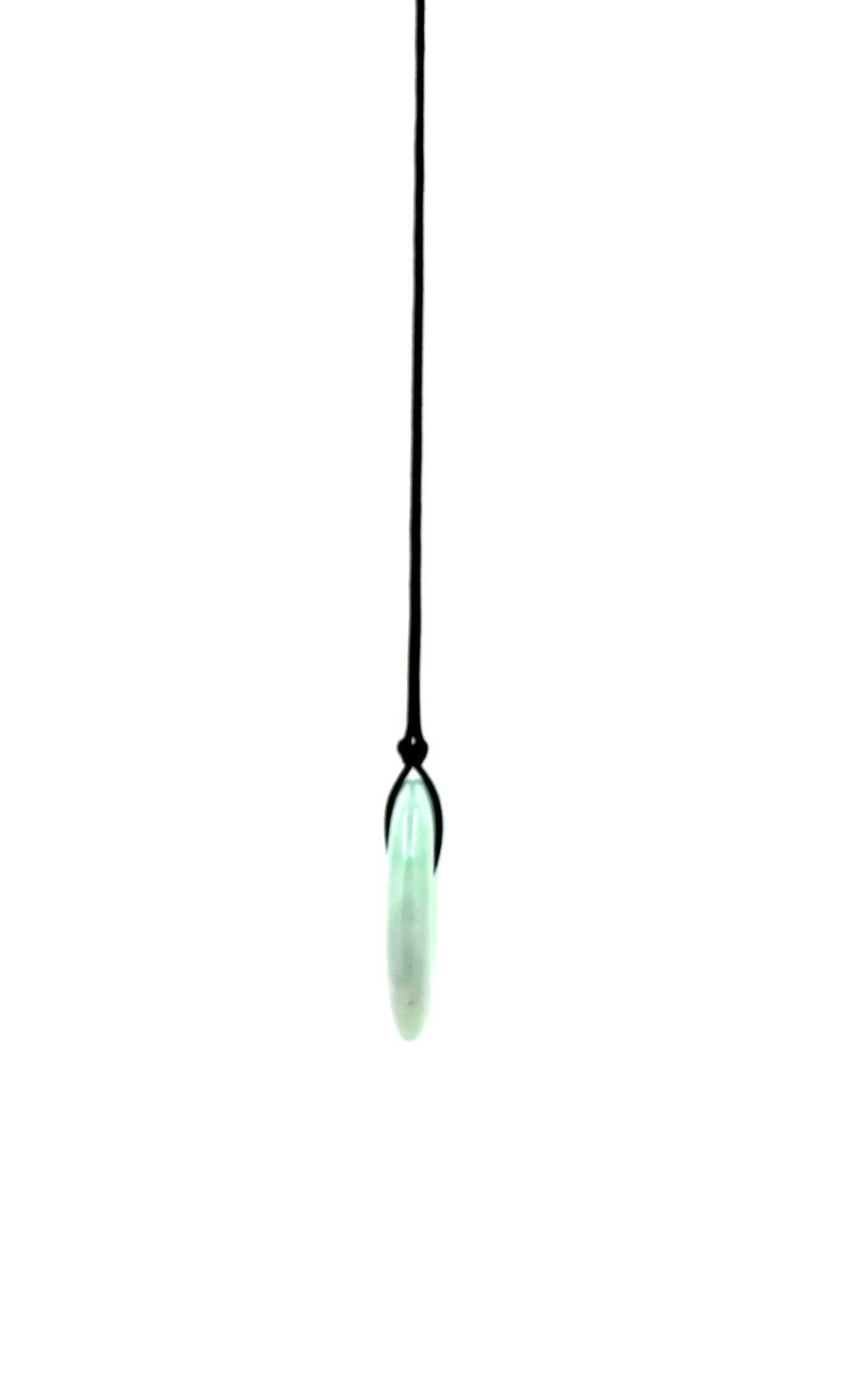 Light Green Jade Disc Necklace