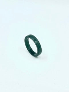 Dark Green Jade Ring